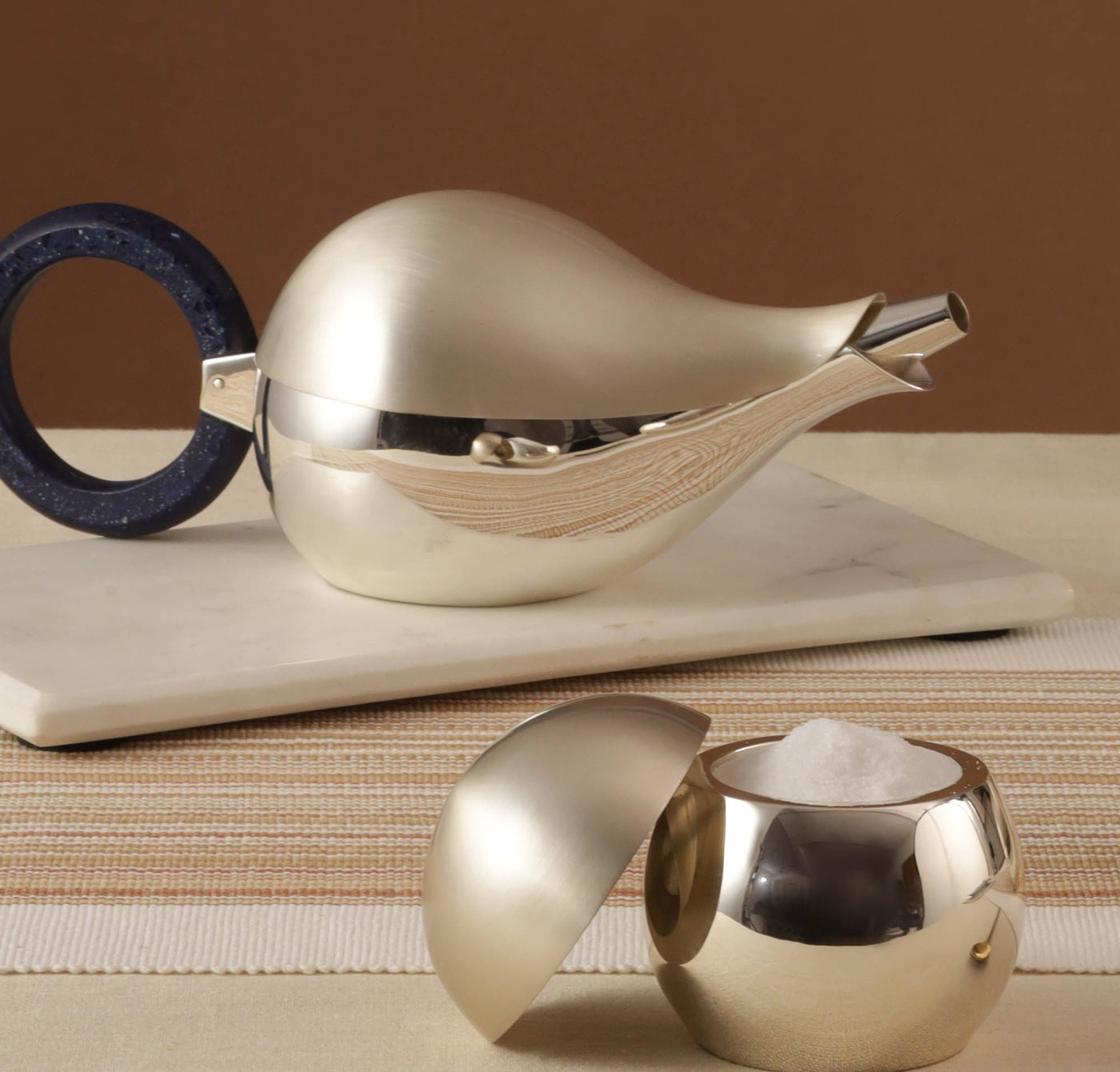 Silver Hours Silver-Plated Tea Set