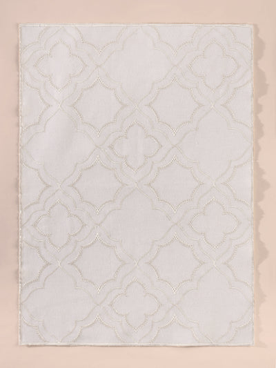 Silver Symmetry Placemats - Set of 4