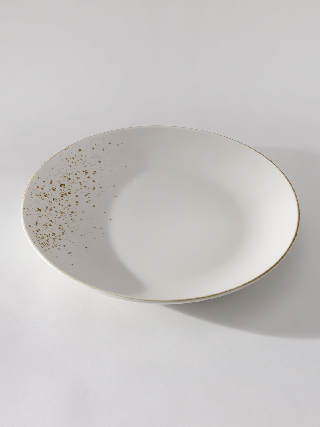 Gold Splatter Quarter Plate Set of 2