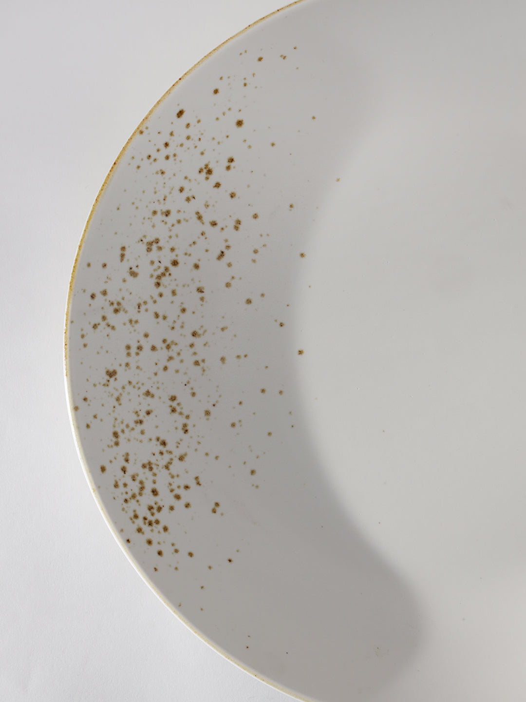 Gold Splatter Quarter Plate Set of 2