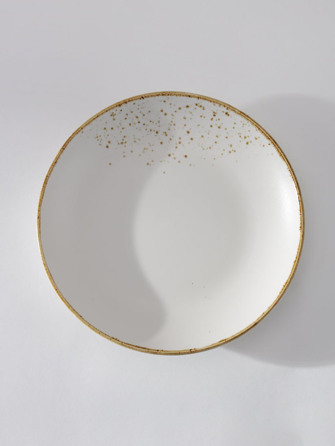 Gold Splatter Quarter Plate Set of 2