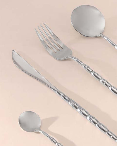 Silver Swivels Cutlery Set - Set of 4