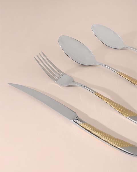 Honeycomb Cutlery Set - Set of 4