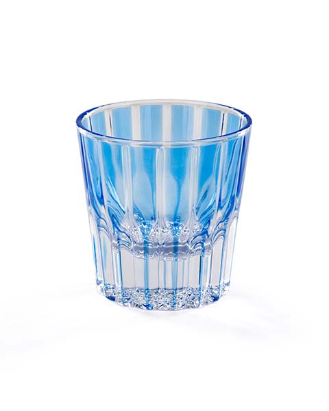 Warm Spirits Whiskey Glass - Blue