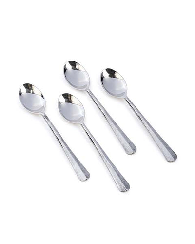 Silver Lining Dessert Spoon Set - Set of 4