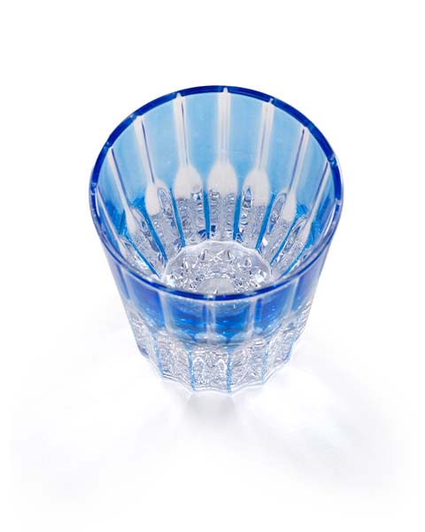 Warm Spirits Whiskey Glass - Blue