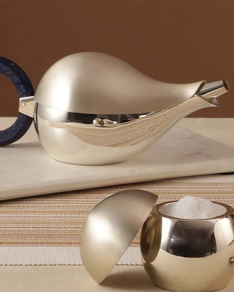 Silver Hours Silver-Plated Tea Set