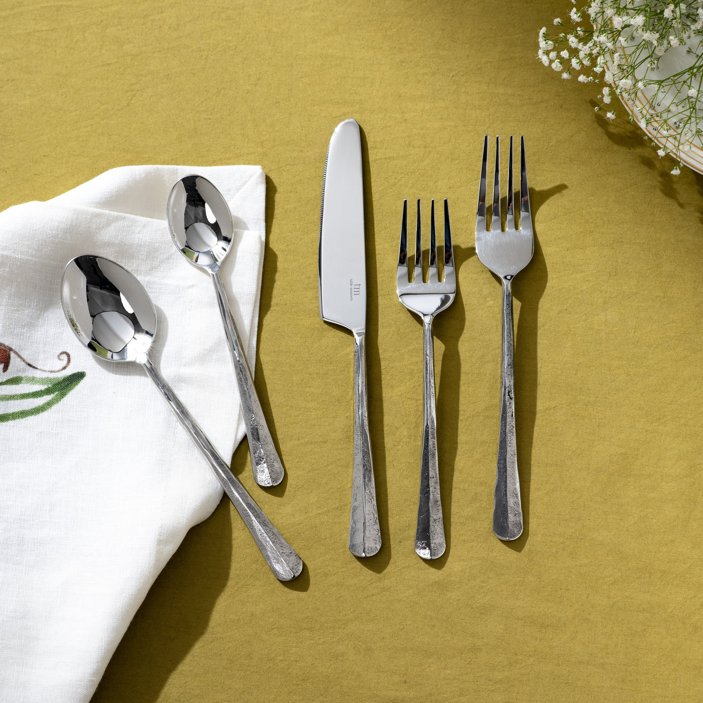 Silver Lining Dinner Knife Set - Set of 4