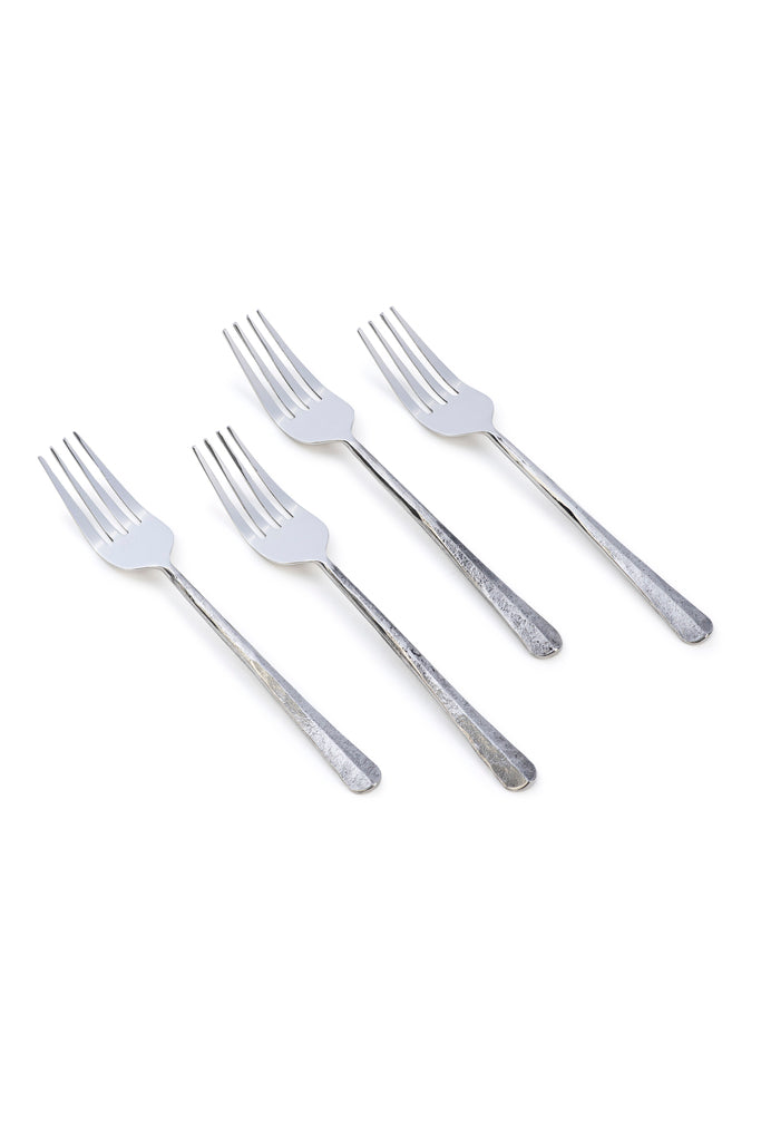 Silver Lining Dinner Fork Set - Set of 4
