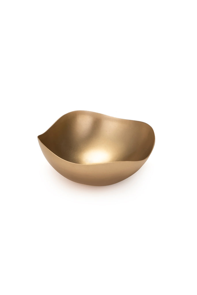 Glaze Brass Deep Bowl