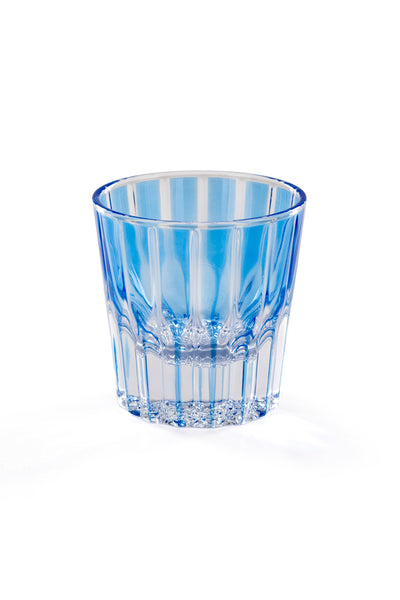 Warm Spirits Whiskey Glass - Blue