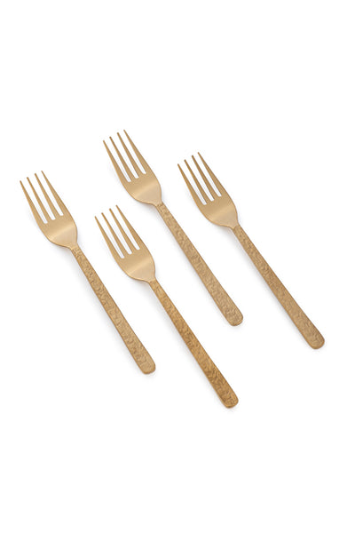 Fine Frost Dinner Fork Set - Set of 4