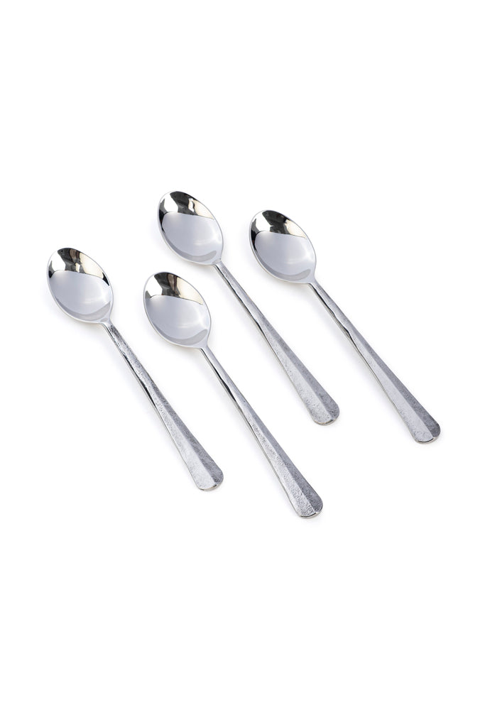 Silver Lining Dessert Spoon Set - Set of 4