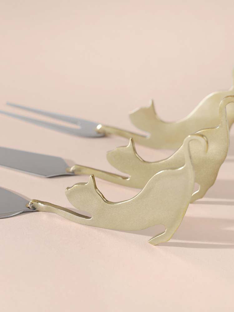 Kitty Party Cheese Knives - Set of 3