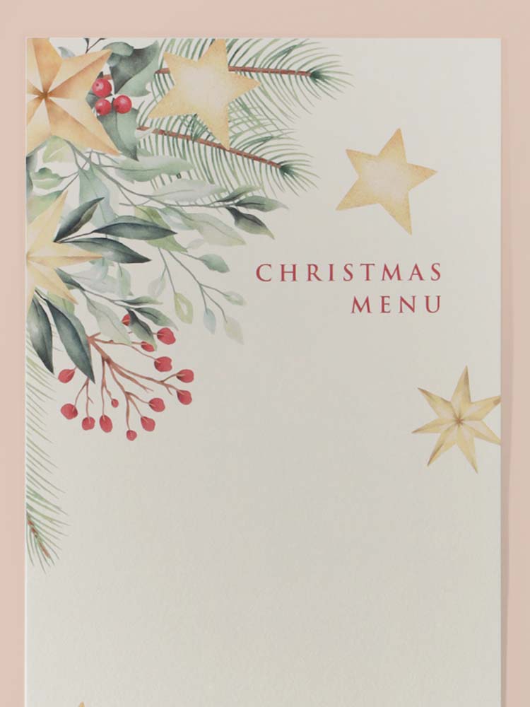 Menu Cards - Christmas Jingles - Set of 10