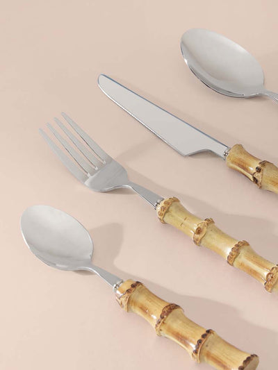Bamboo Cutlery Set - Set of 4