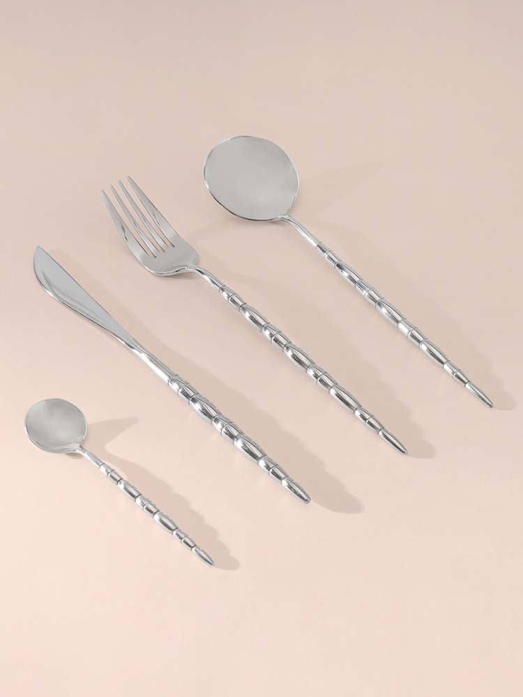 Silver Swivels Cutlery Set - Set of 4