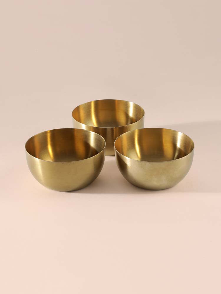 Brass Bowl - Set of 3