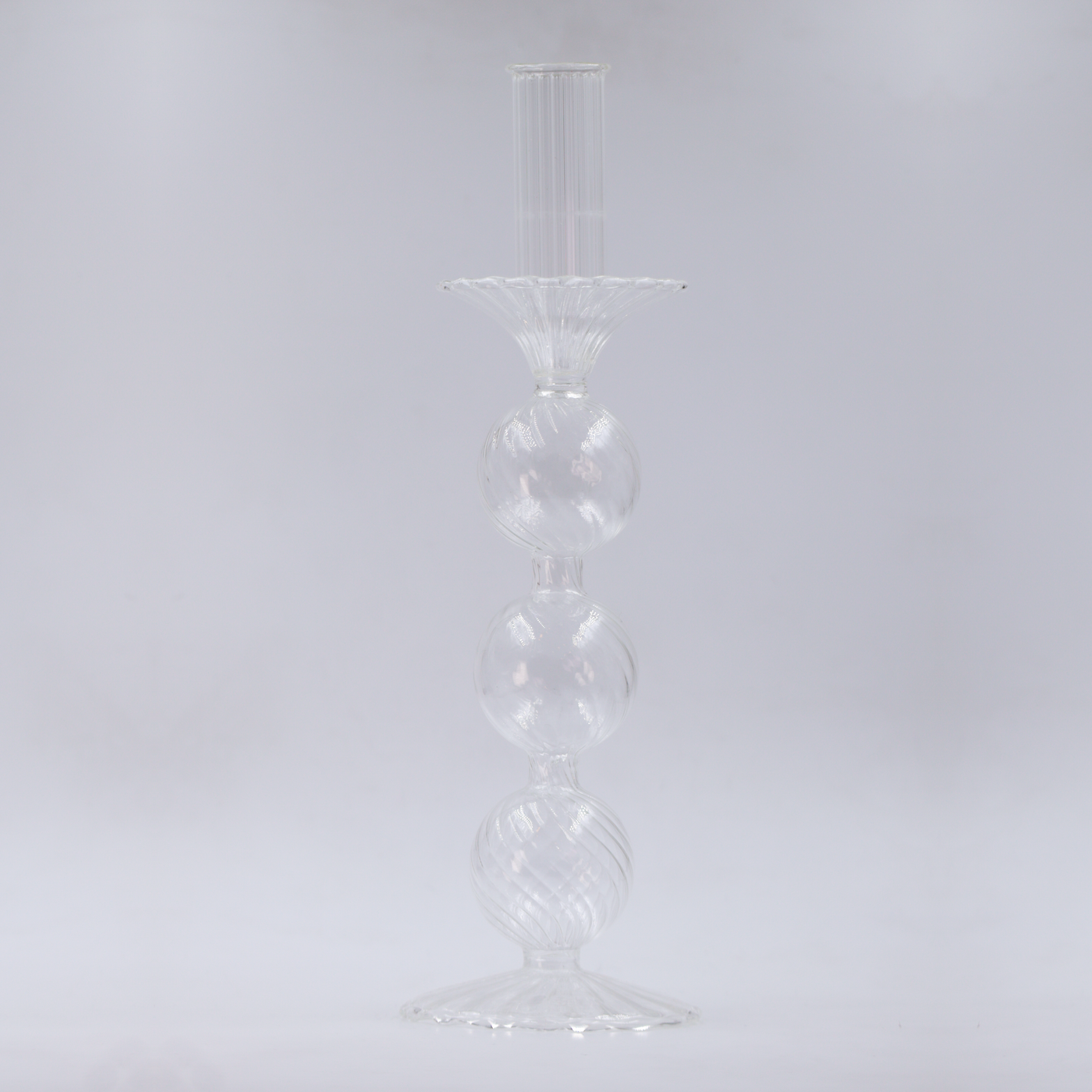 Crystal Clear Candle Holder