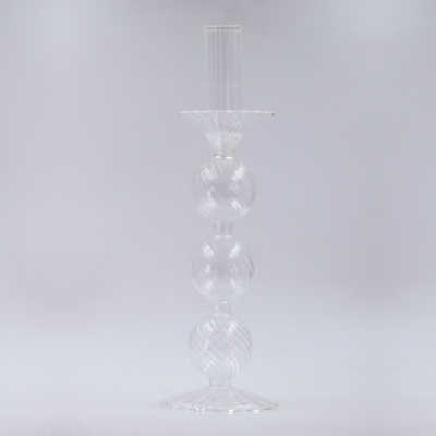 Crystal Clear Candle Holder