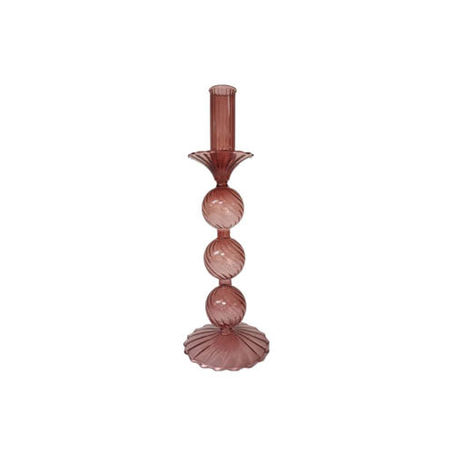 Amber Candle Holder